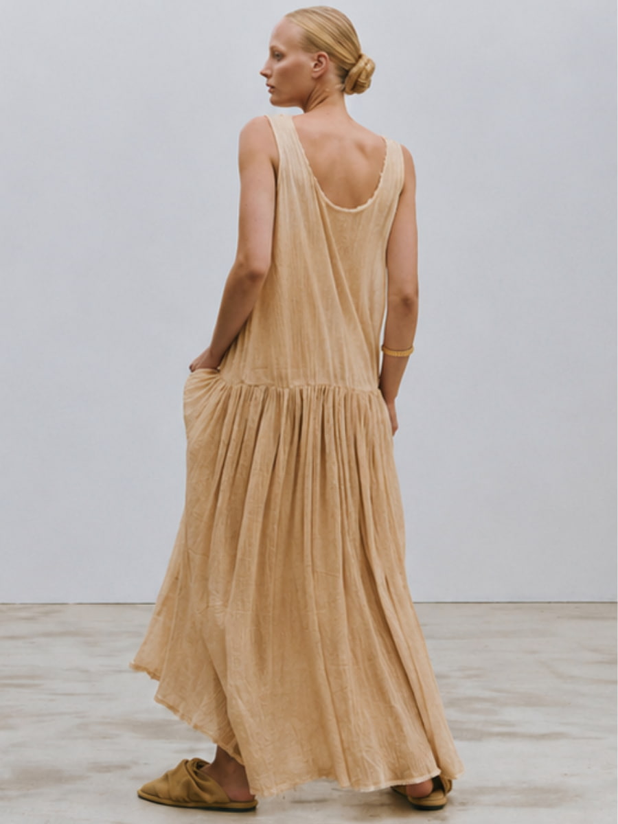 The Degas Dress - Sand