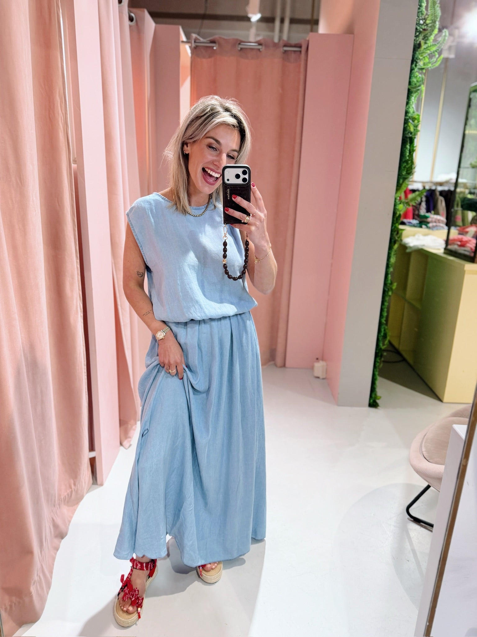 Kirsten Set - Denim