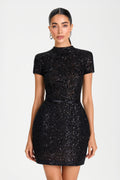 Izzie Black Dress