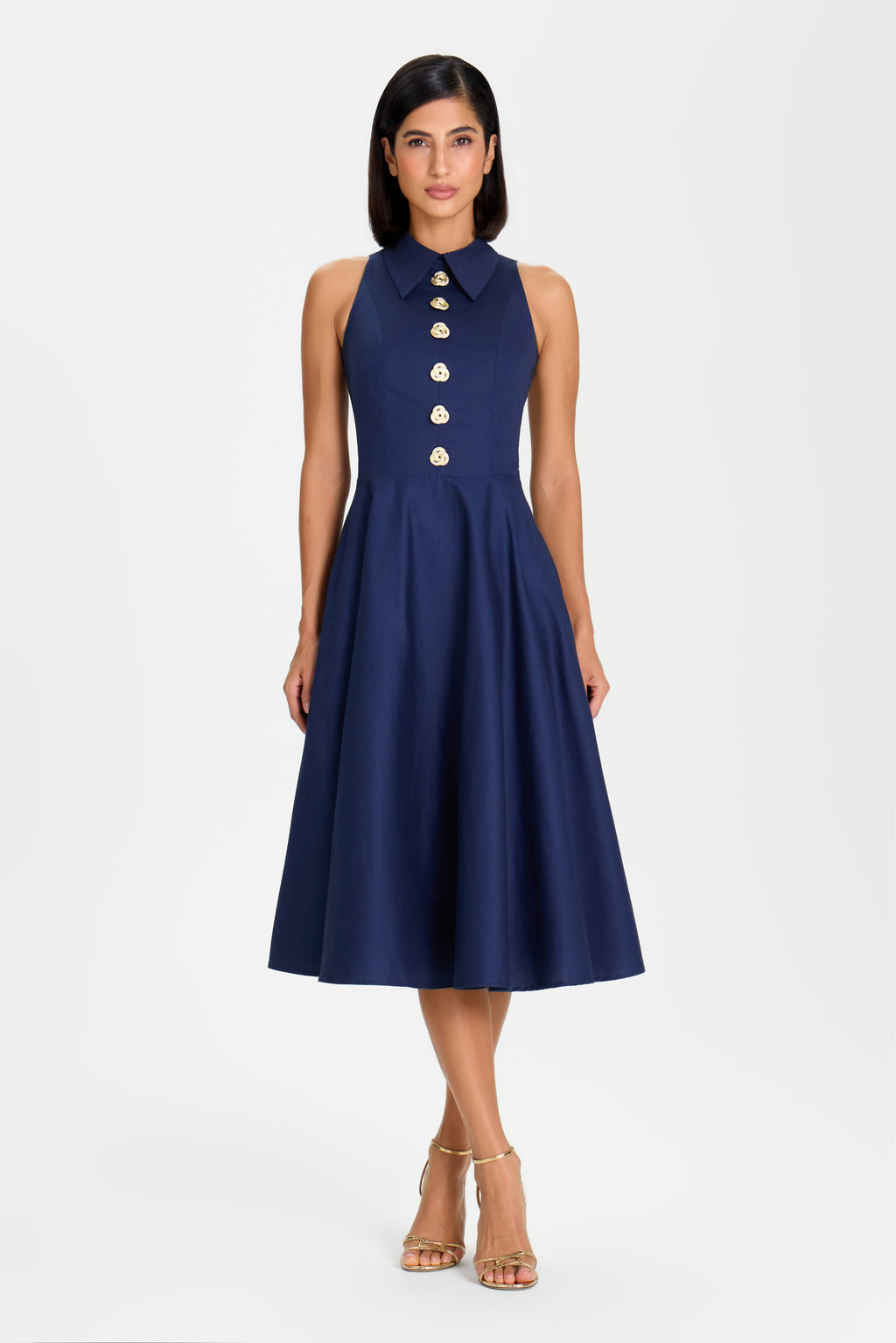 Laura Navy Dress