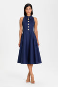 Laura Navy Dress