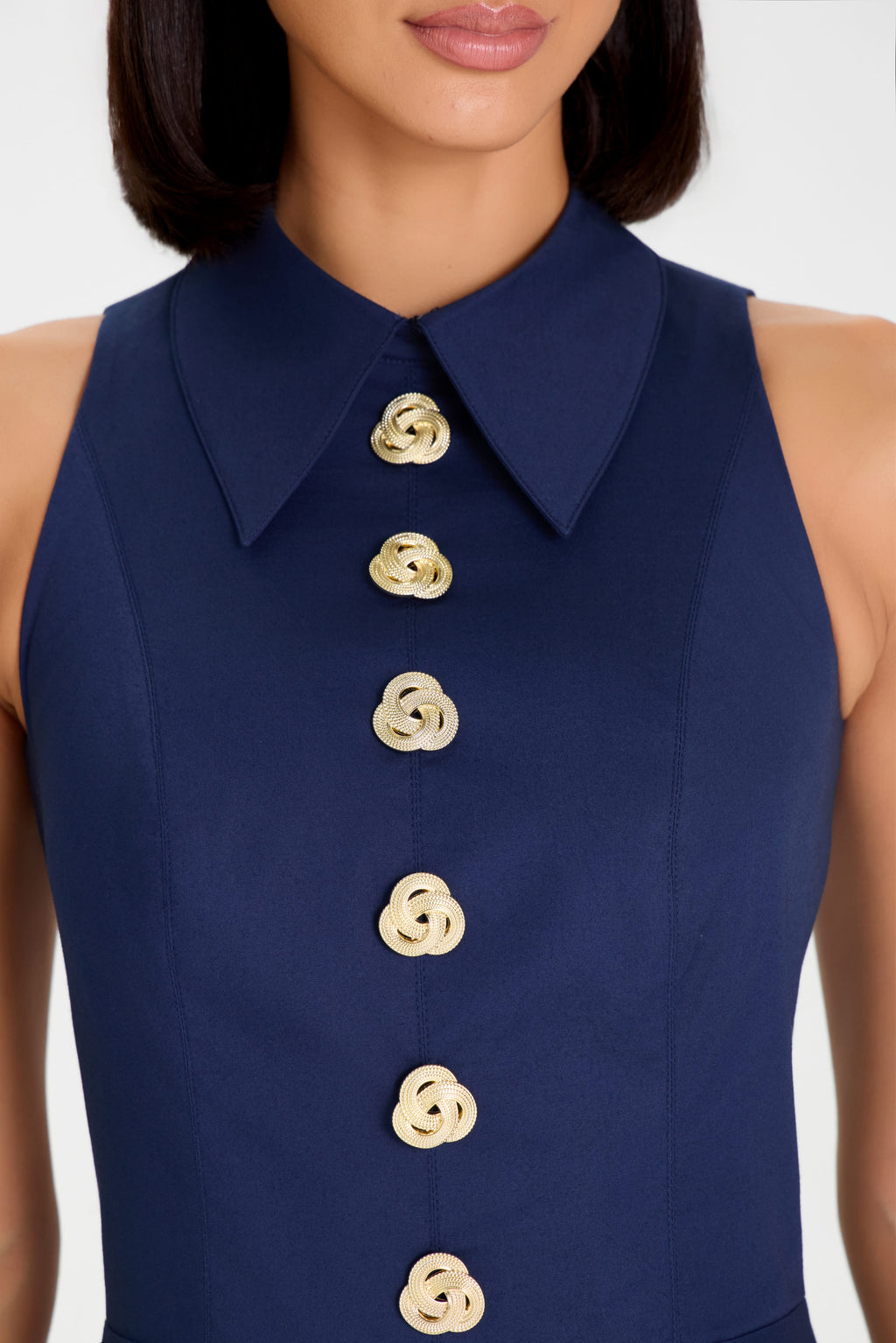Laura Navy Dress