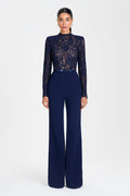 Maddie Navy Jumpsuit