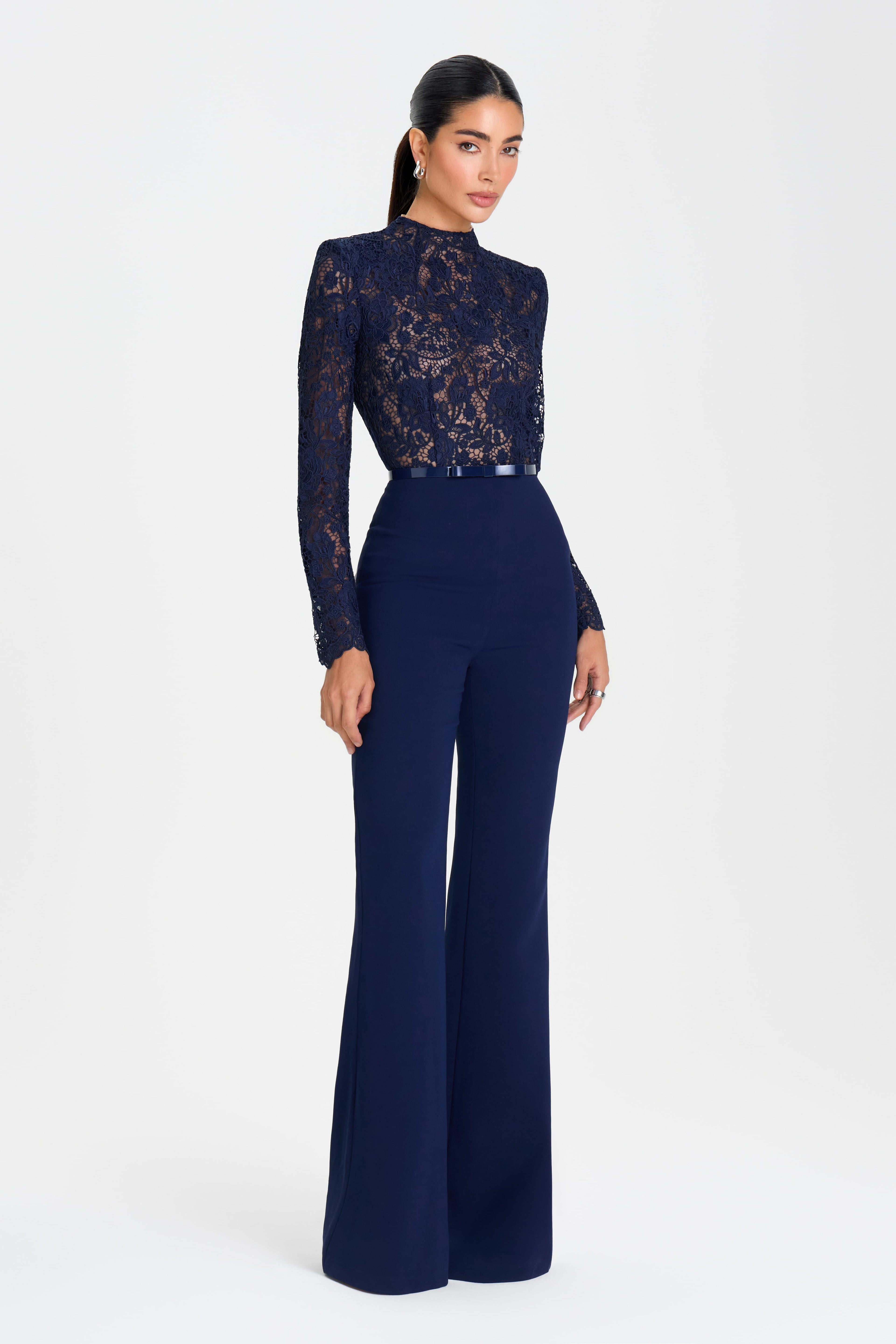 Maddie Navy Jumpsuit