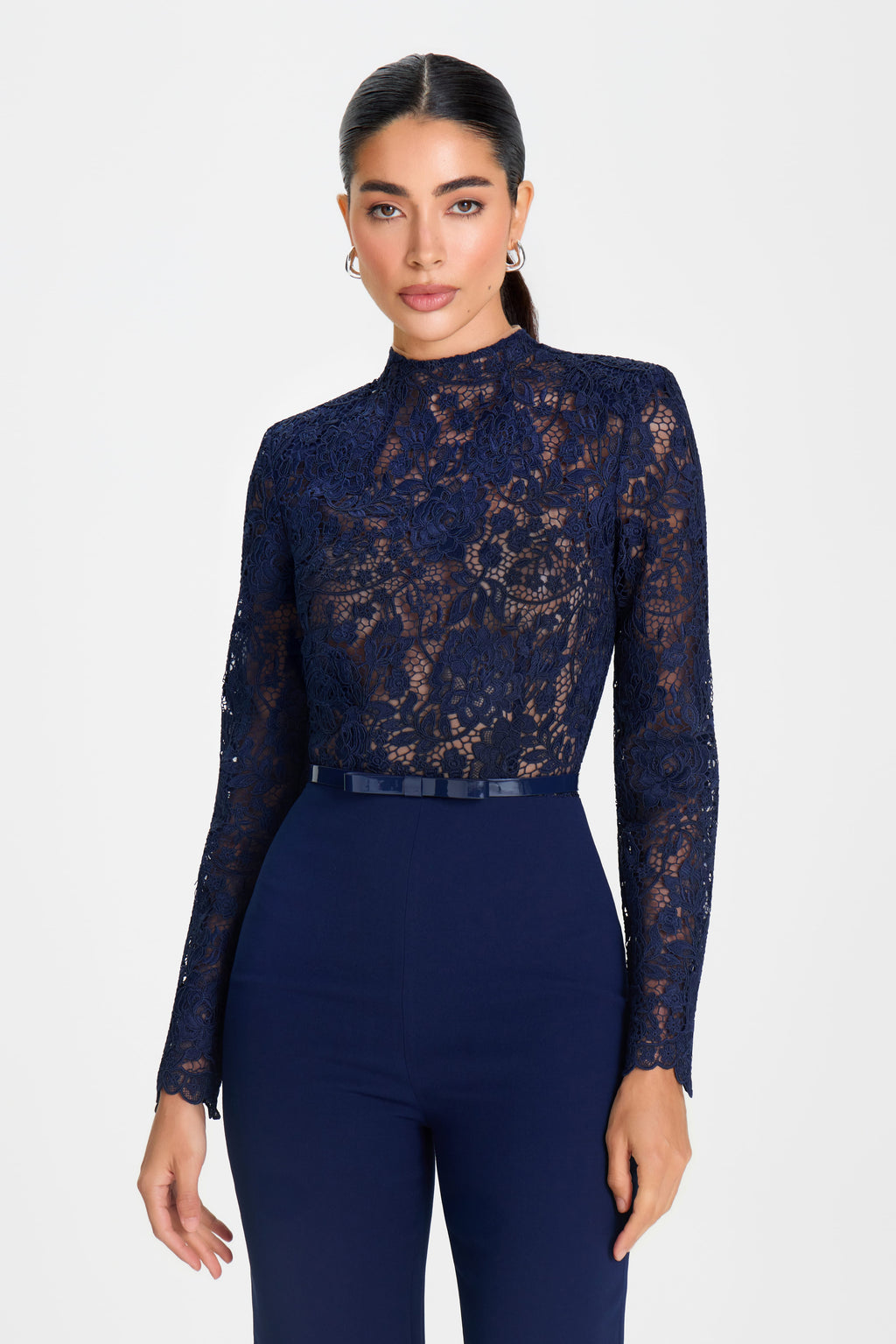 Maddie Navy Jumpsuit