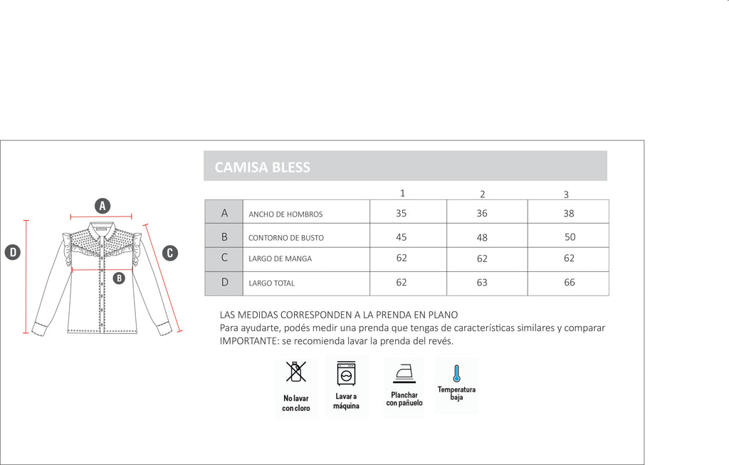 Camisa Bless