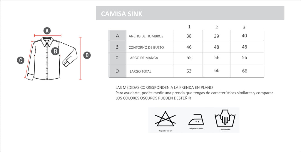 Camisa Sink
