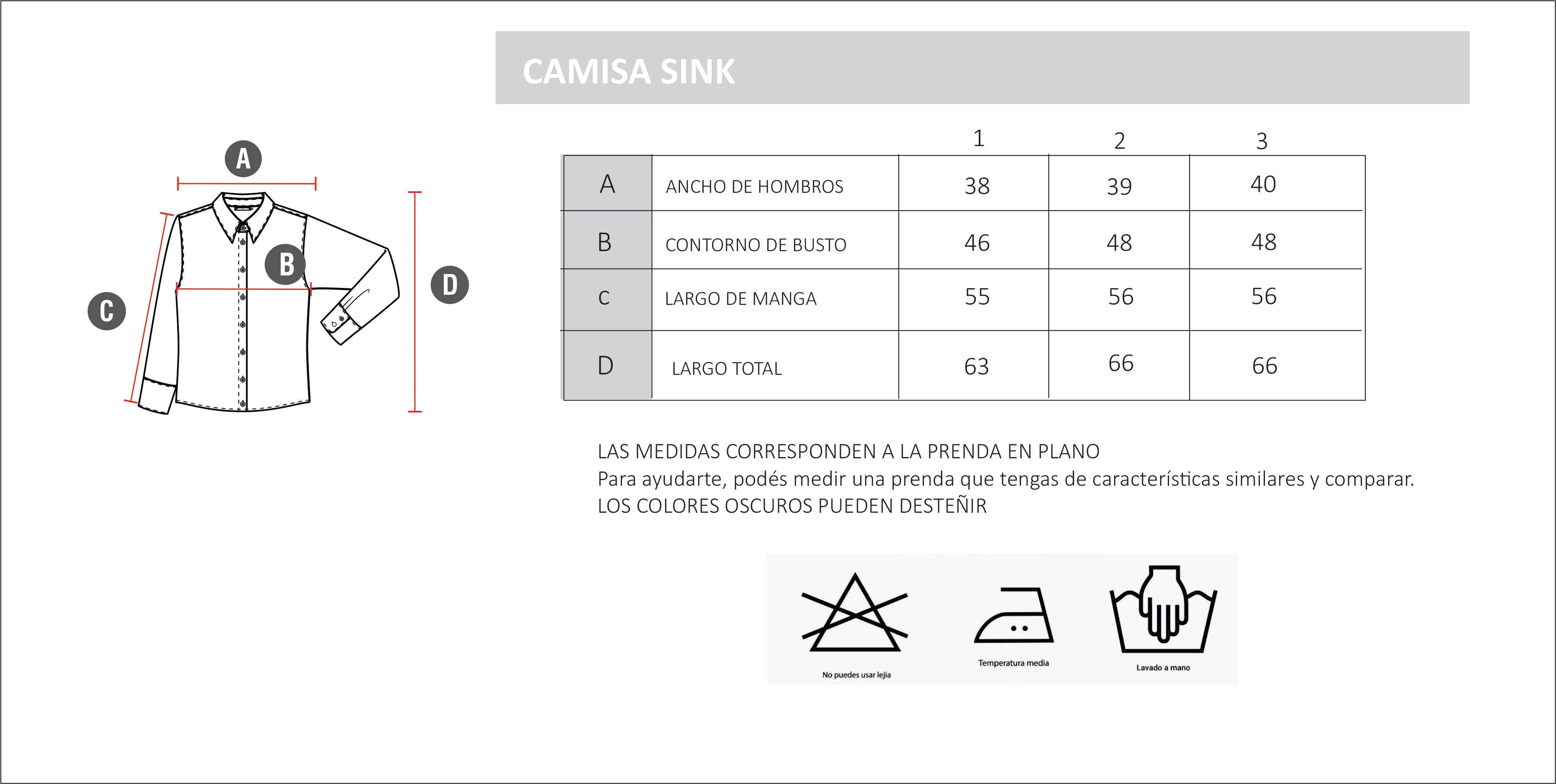 Camisa Sink