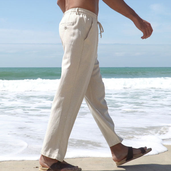 RelaxBreeze Men's Linen Trousers