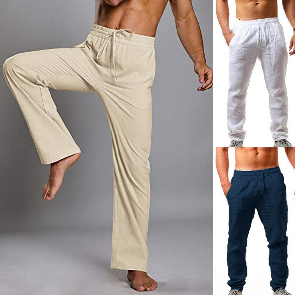 RelaxBreeze Men's Linen Trousers