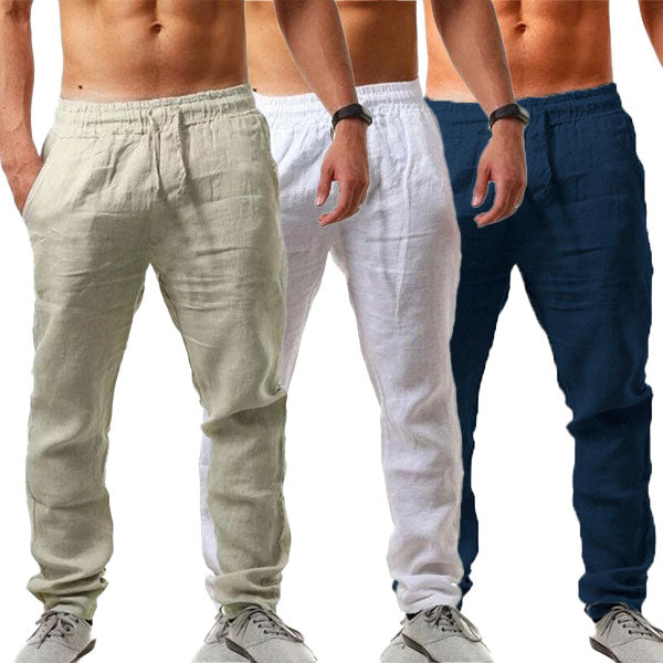 RelaxBreeze Men's Linen Trousers