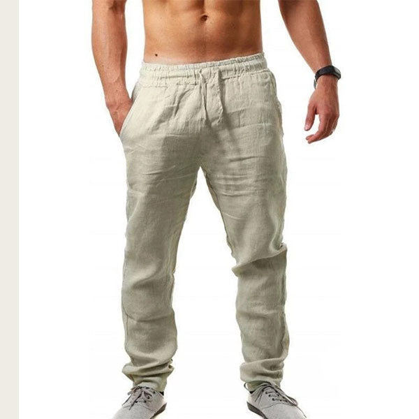 RelaxBreeze Men's Linen Trousers