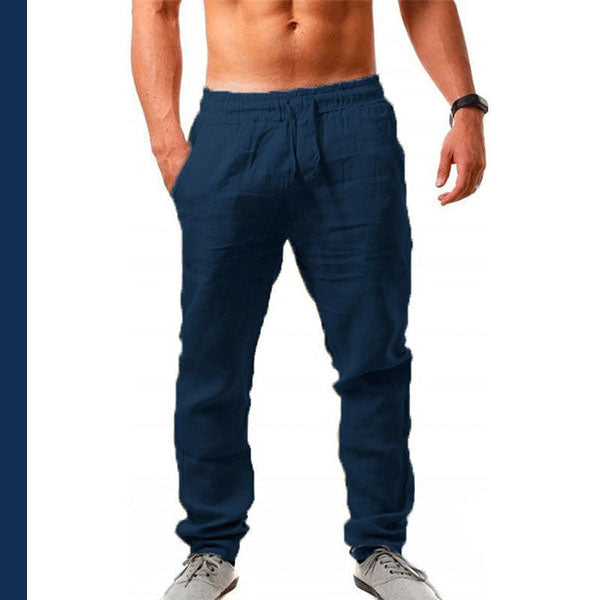 RelaxBreeze Men's Linen Trousers