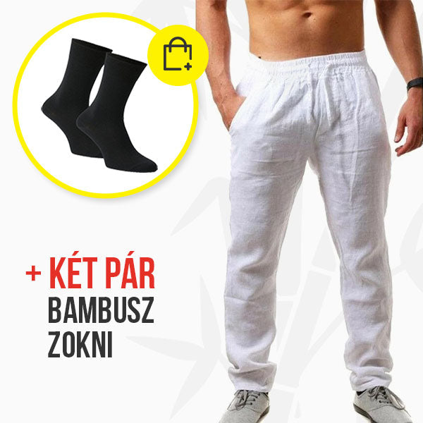RelaxBreeze Men's Linen Trousers