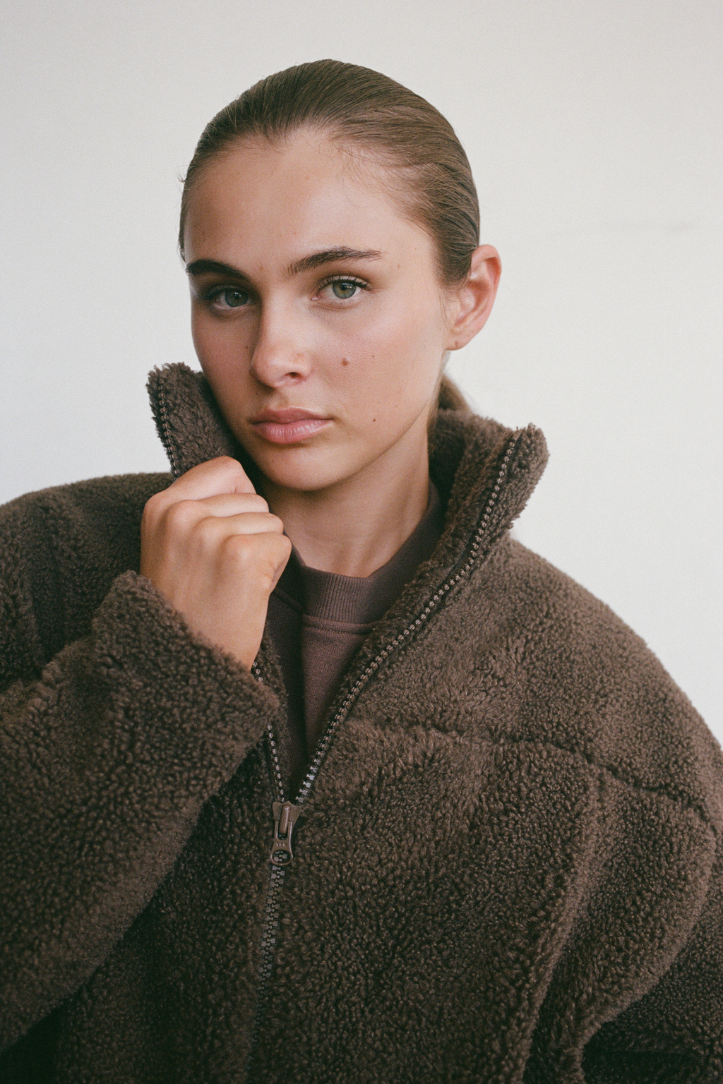 Sherpa Jacket - Carob