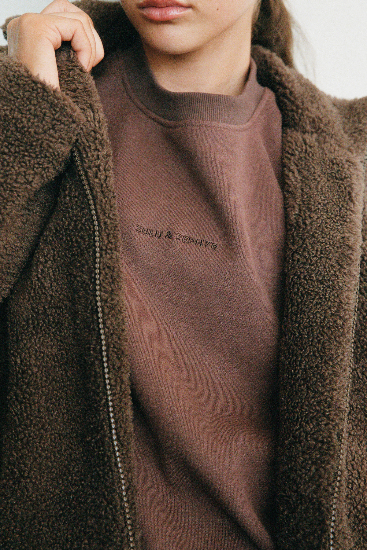 Sherpa Jacket - Carob