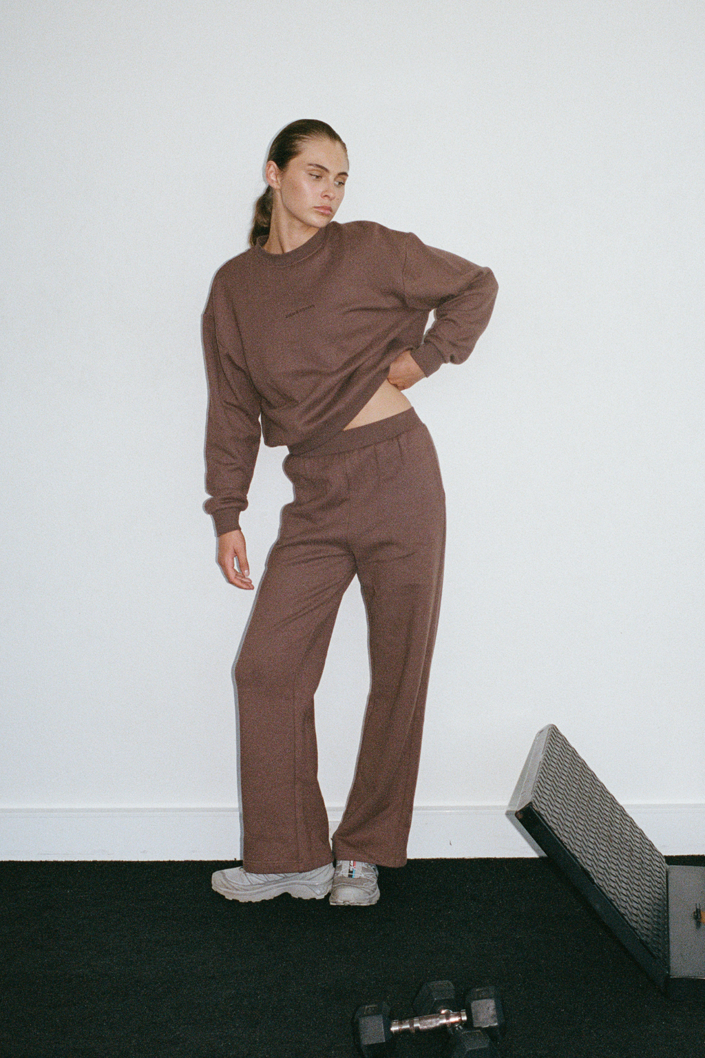 Fleece Sport Sweatshirt - Carob