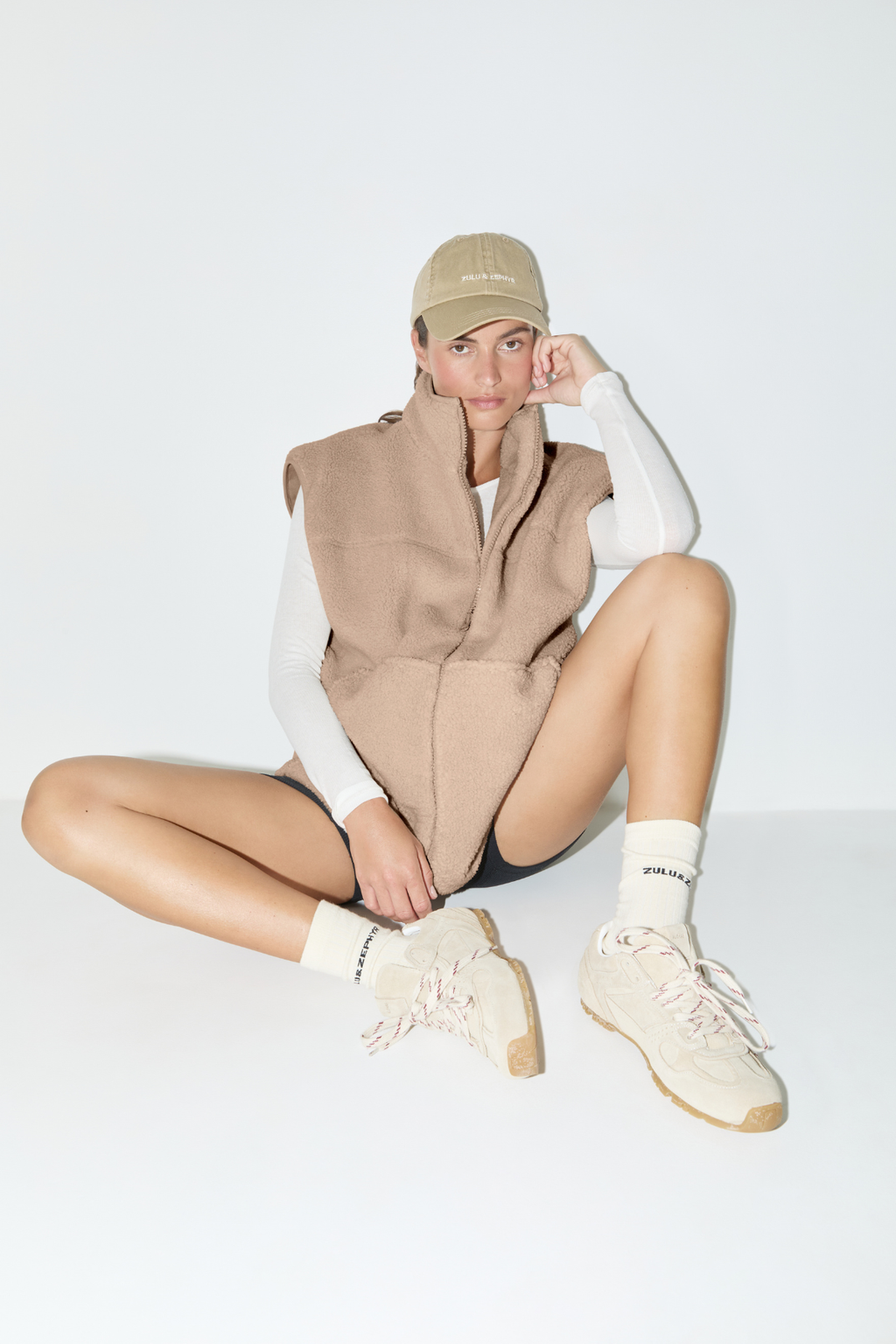 Sherpa Vest - Taupe