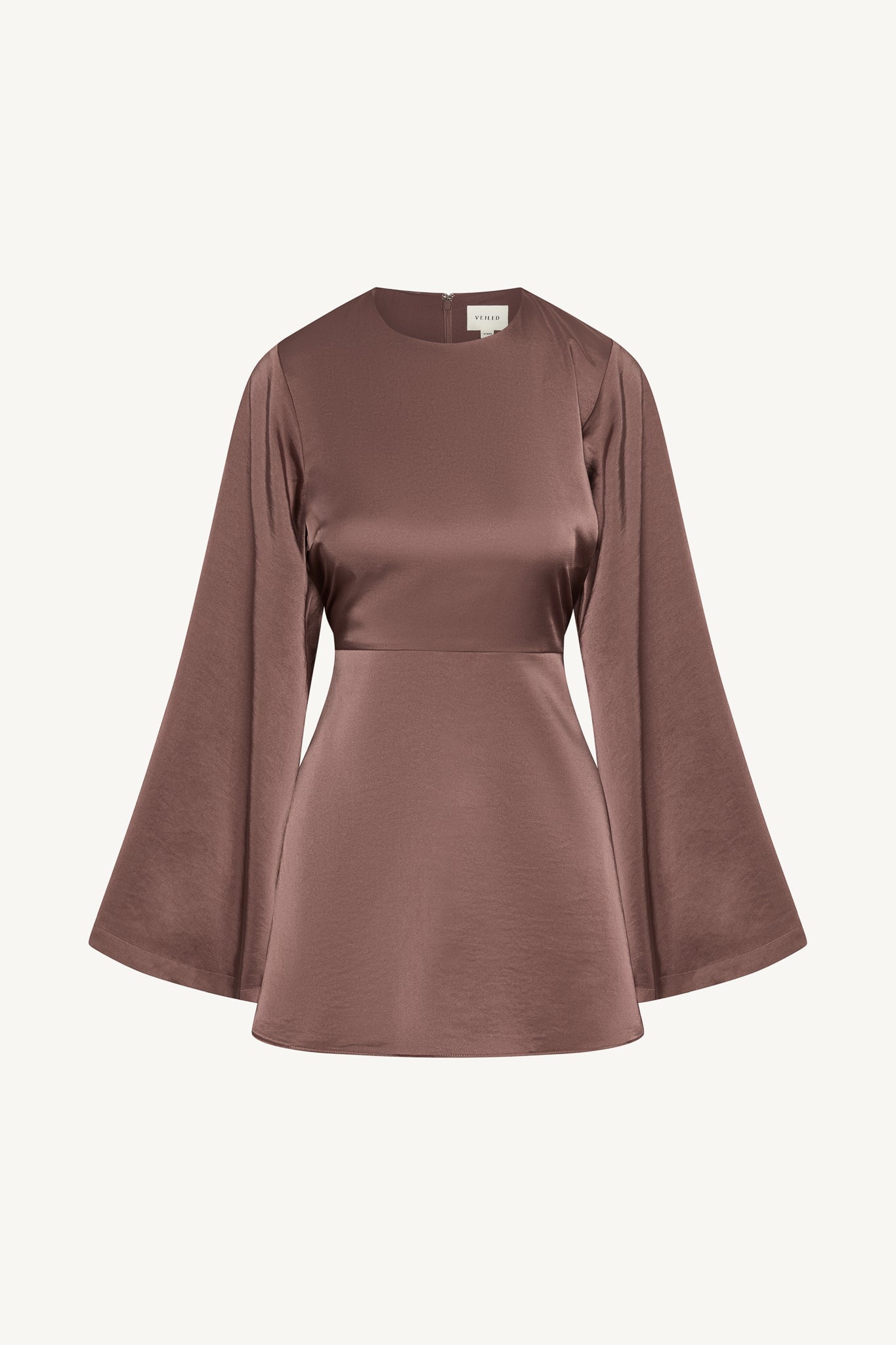 Flare Sleeve Top - Dusty Plum