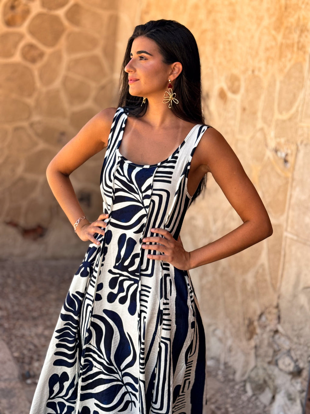 Vestido Africa Blue