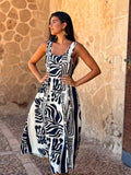 Vestido Africa Blue