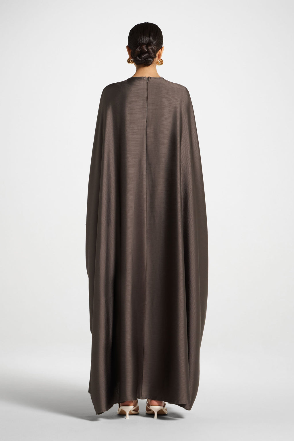 Maria Butterfly Abaya - Iron