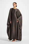 Maria Butterfly Abaya - Iron