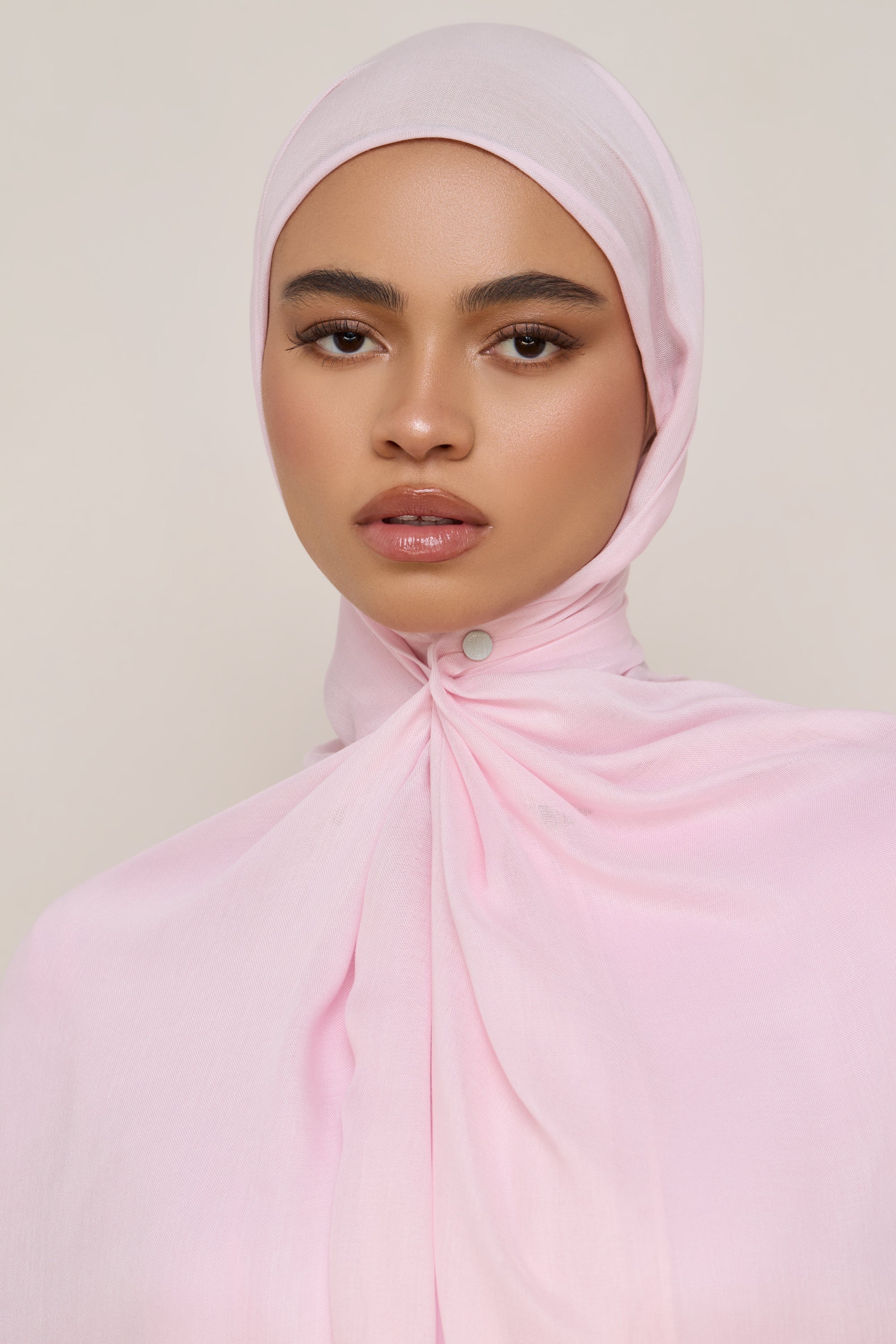 Modal Hijab - Pink-a-boo
