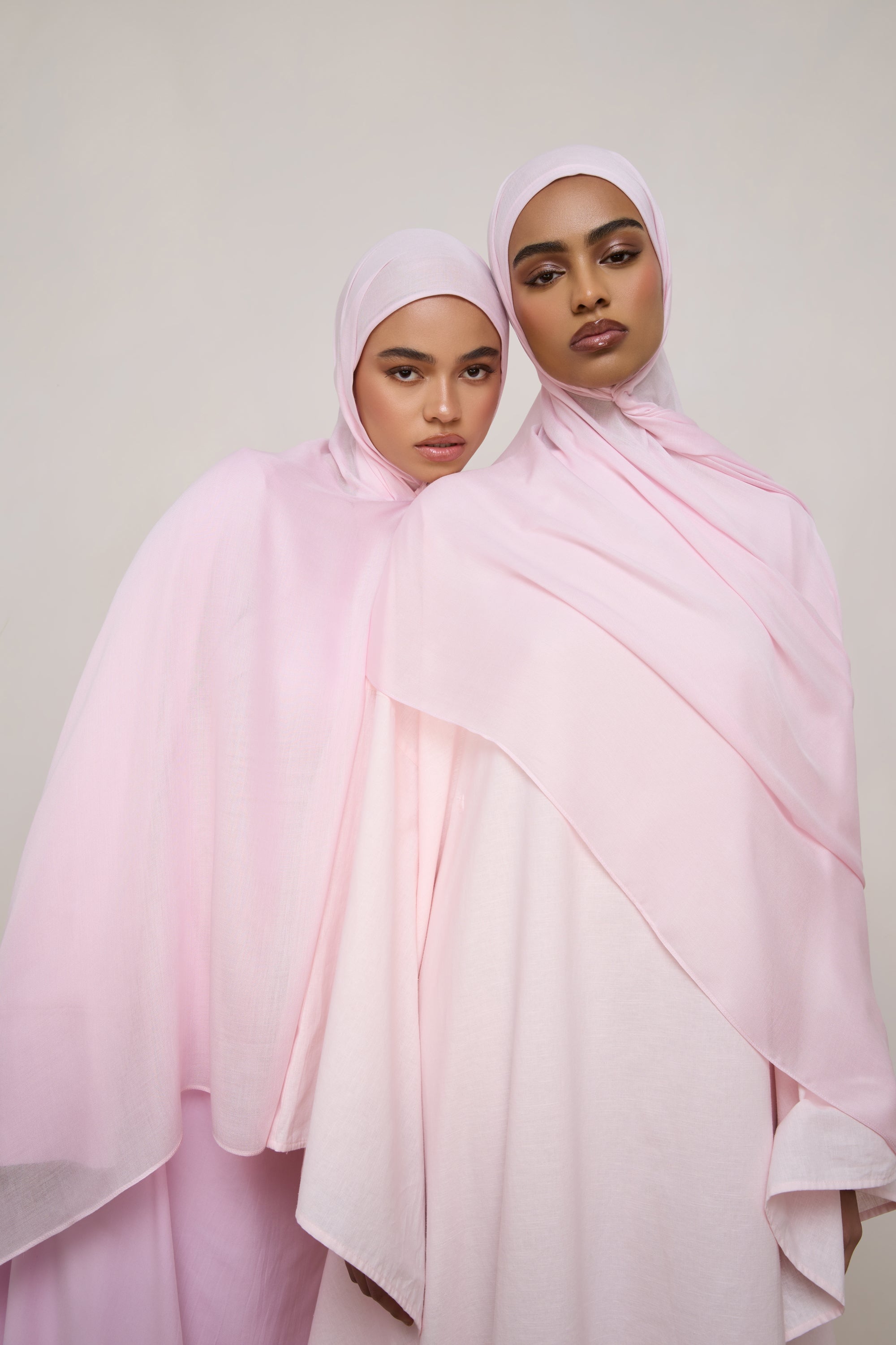 Modal Hijab - Pink-a-boo