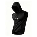 Men's Athletic Sleeveless Hoodie Vest